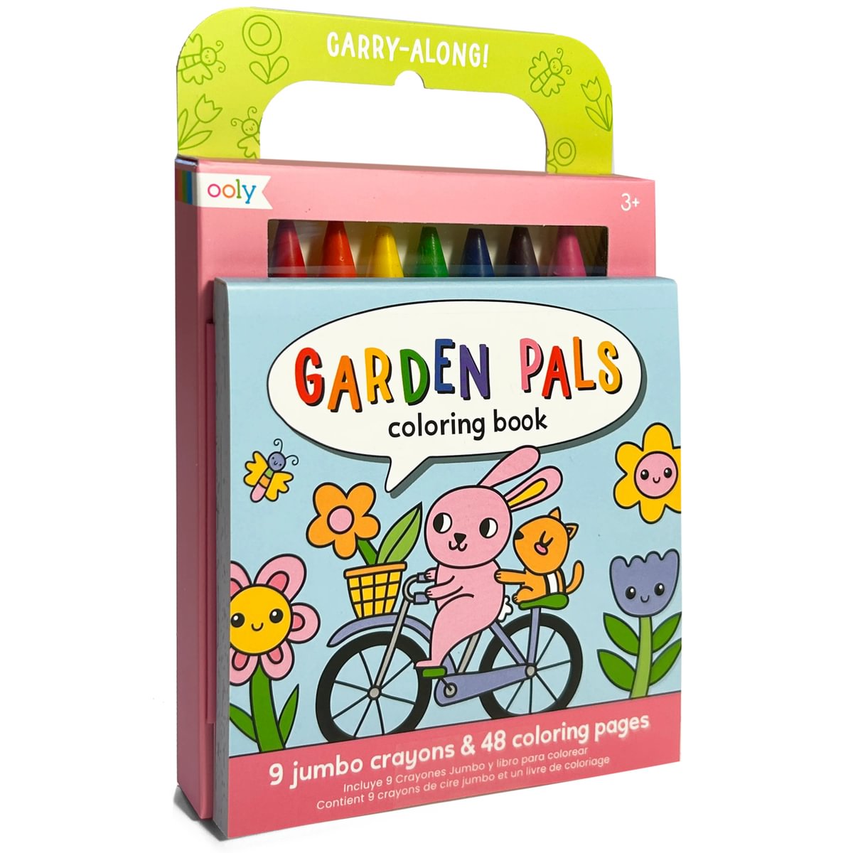 Carry Along Coloring Book Set - Garden Pals