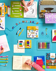 OOLY x Peanuts Snoopy School Coloring Travel Kit