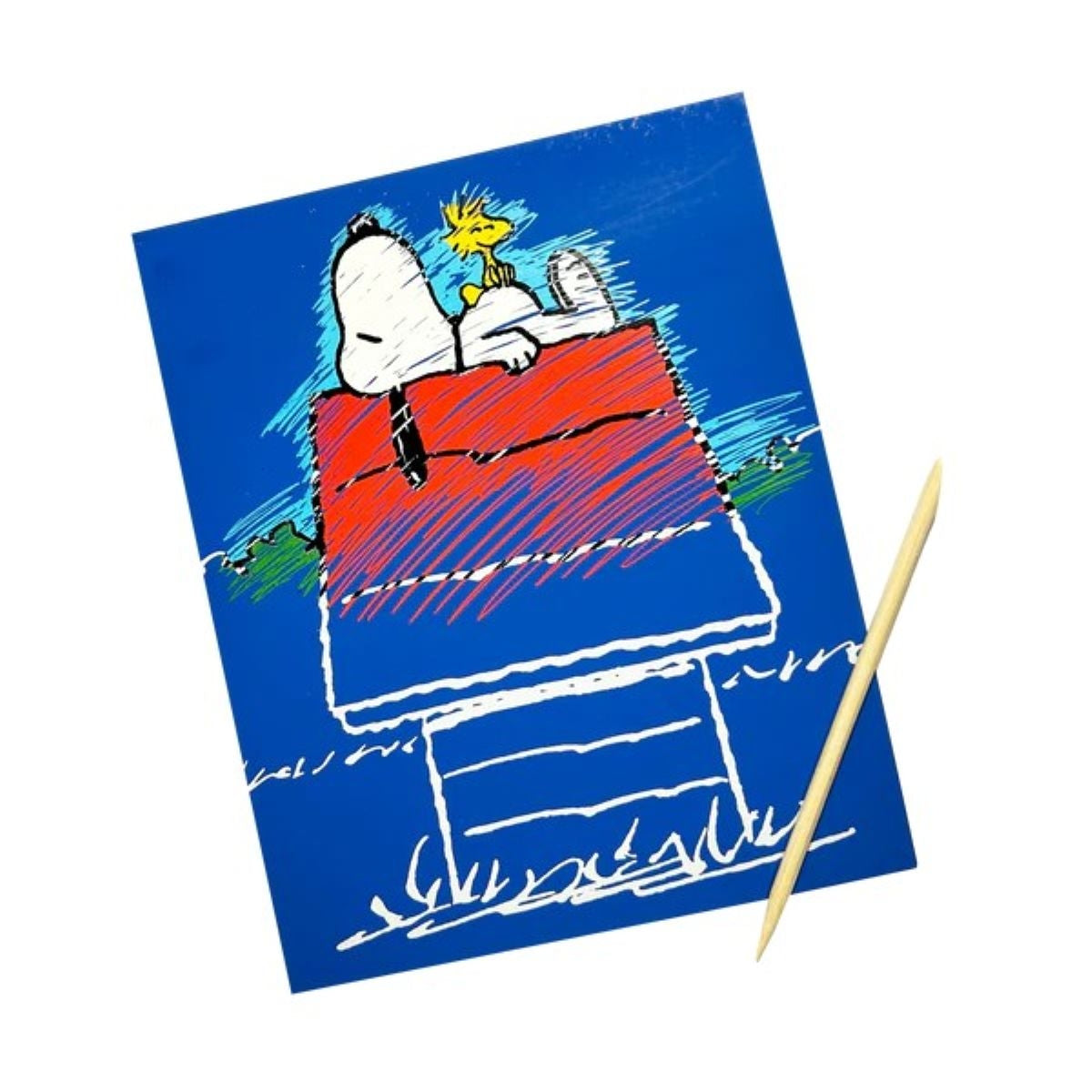 OOLY x Peanuts Scratch Art Kit