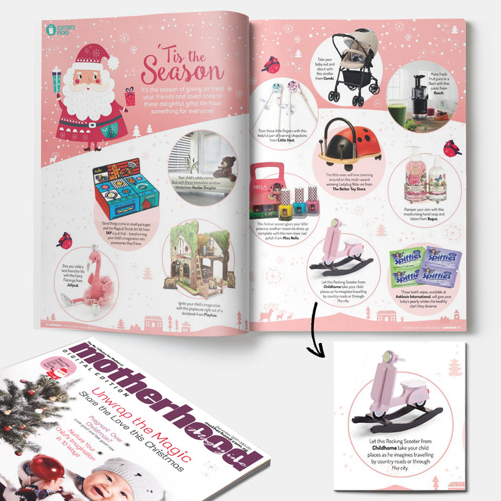 Motherhood Singapore Magazine December 2017 Puttot Press Feature