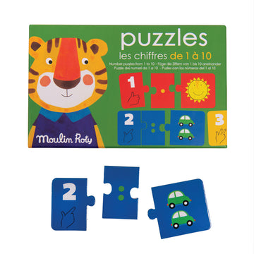 Les Popipop Number Puzzles - Set of 30