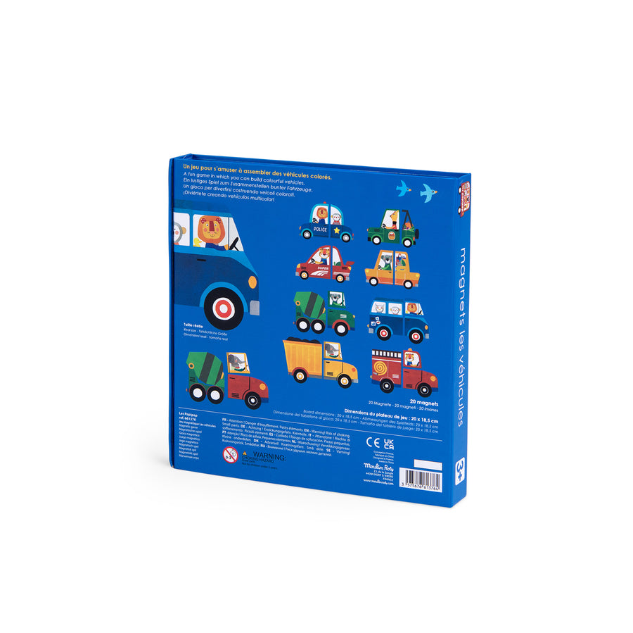 Les Popipop Magnetic Game Vehicles