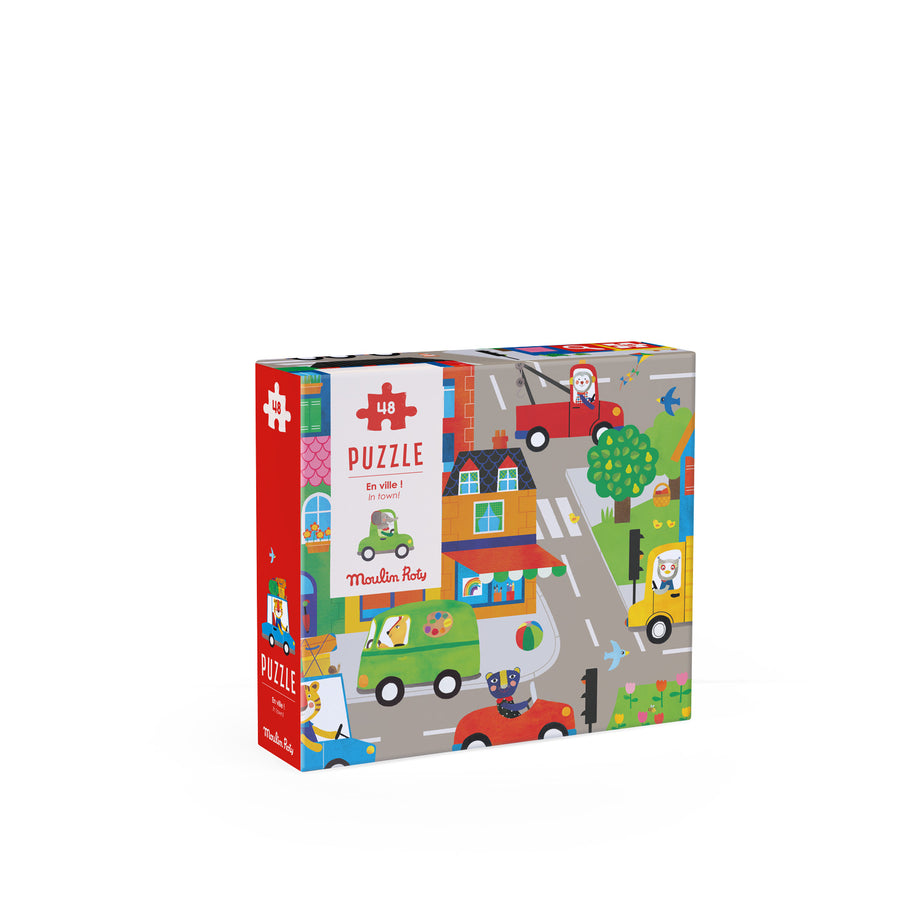 Les Popipop In Town! Puzzle 48pc