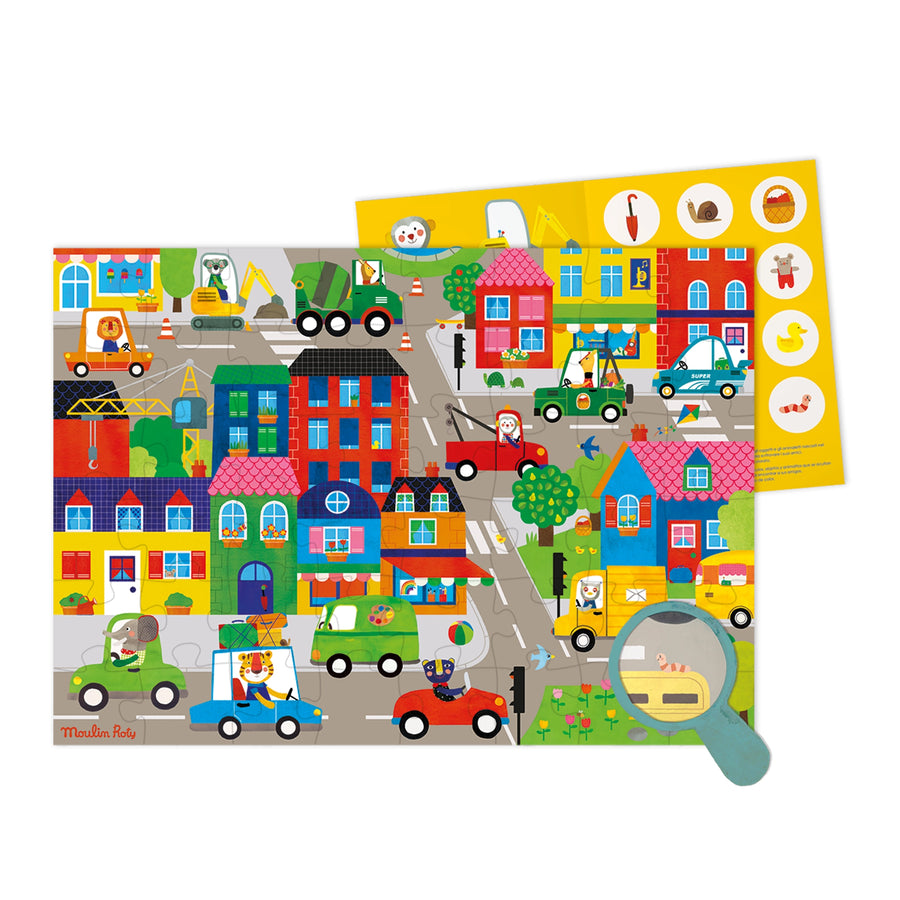 Les Popipop In Town! Puzzle 48pc