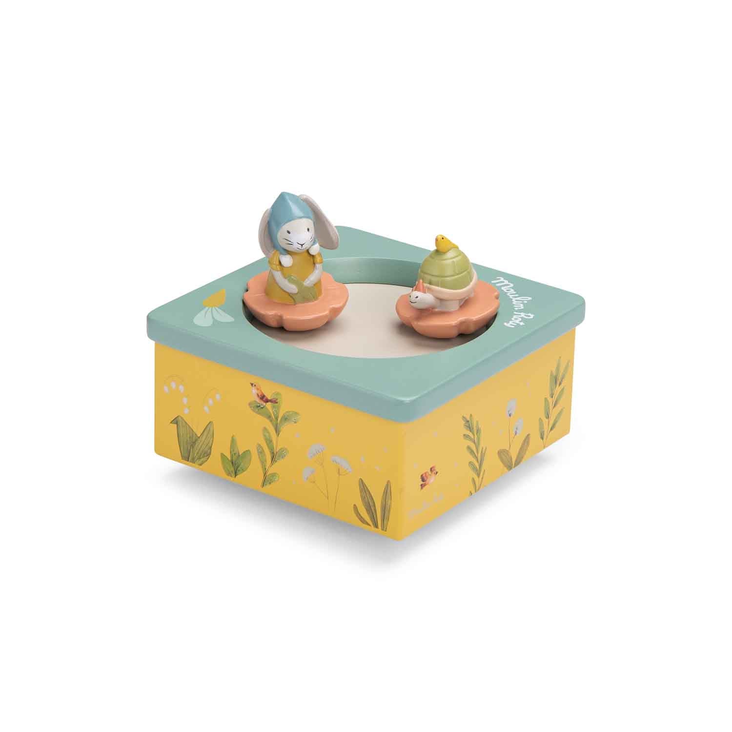 Trois Petits Lapins Music Box