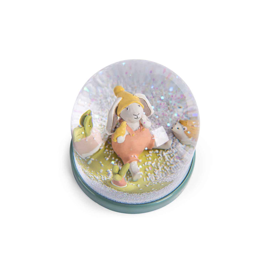 Trois Petits Lapins Snow Globe