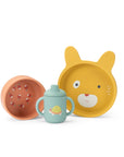Trois Petits Lapins Silicone Tableware Set
