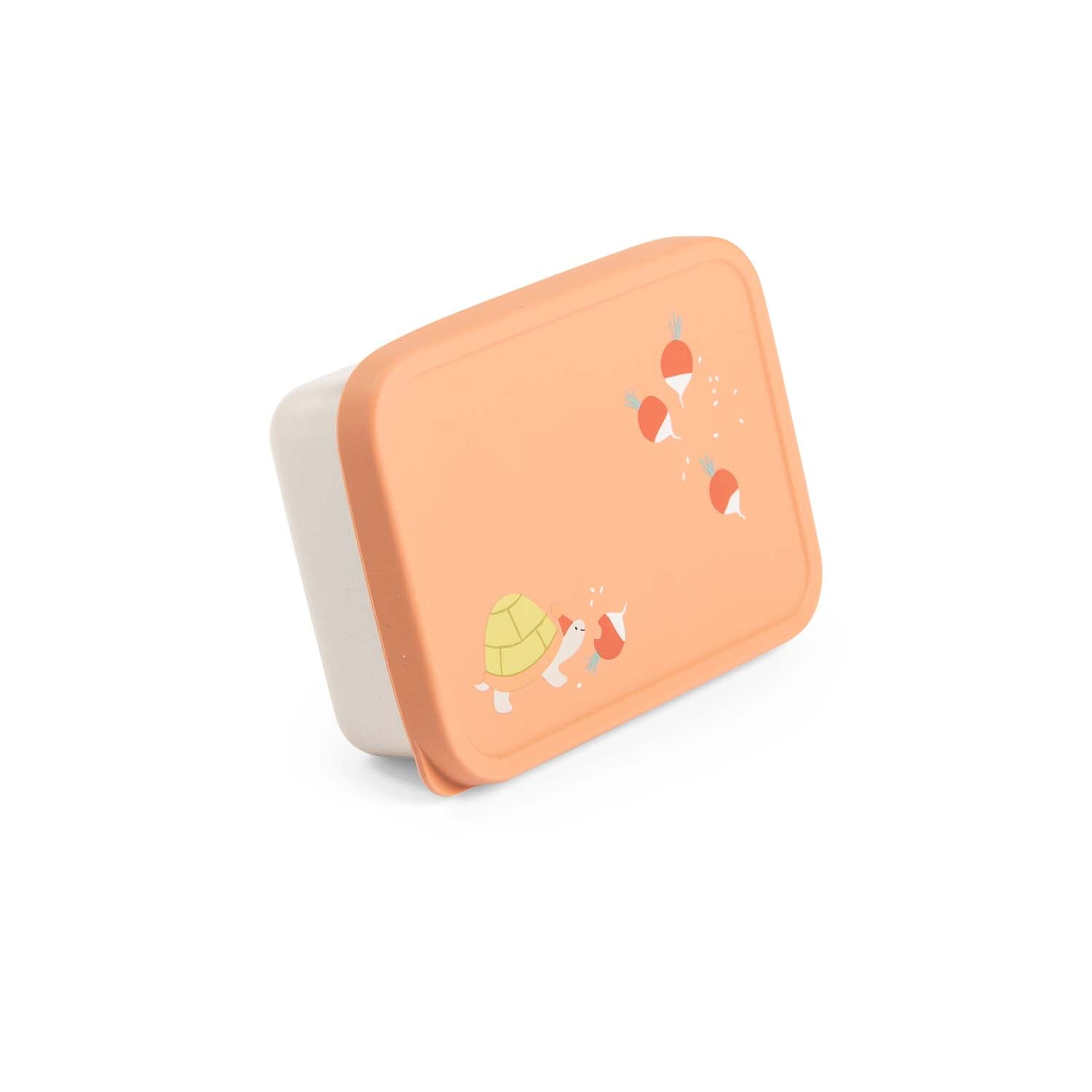 Trois Petits Lapins Silicone & Stainless Steel Snack Box