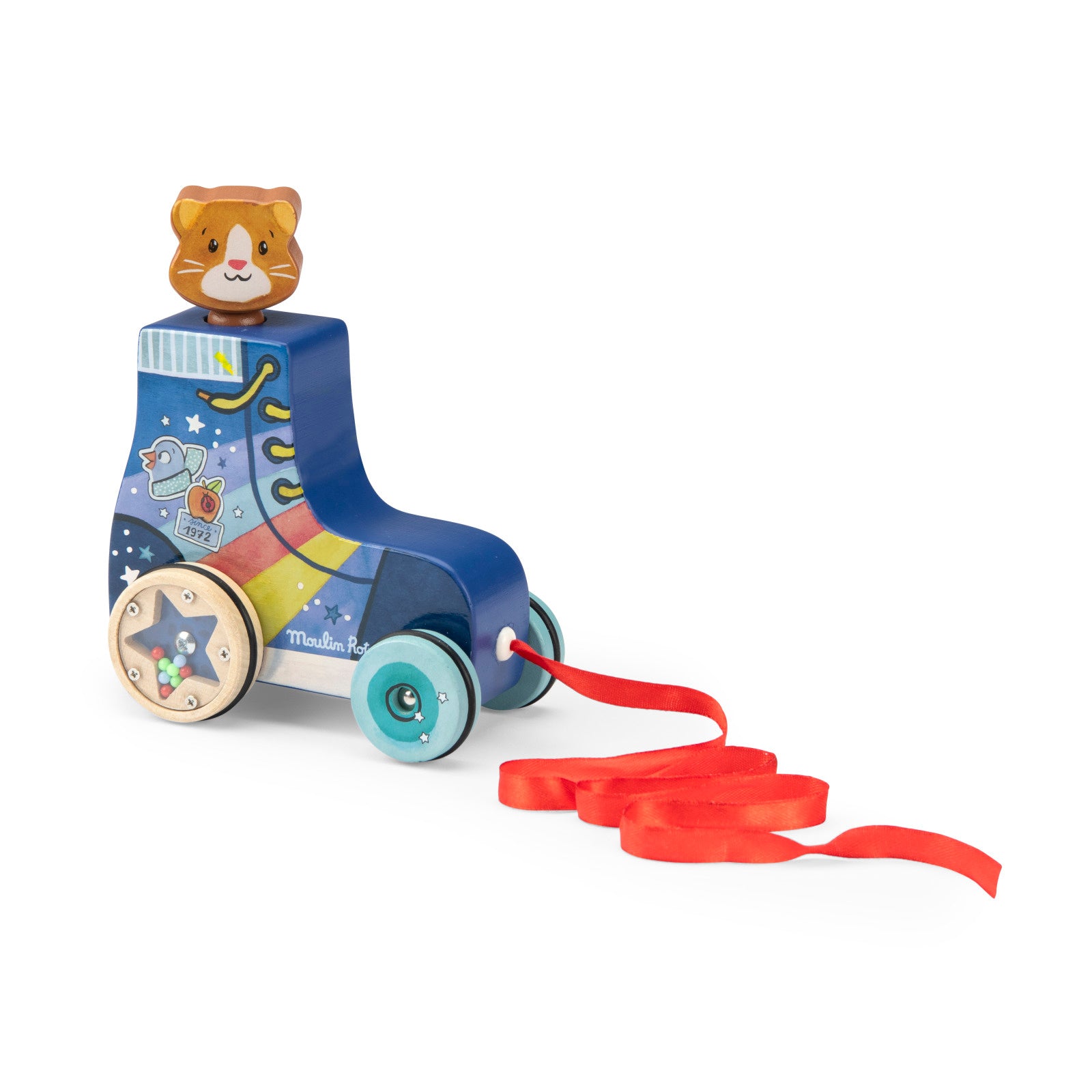 Puce & Pilou Pull-along Roller