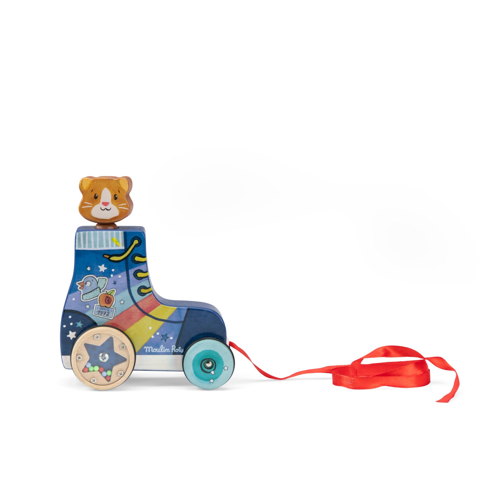 Puce & Pilou Pull-along Roller