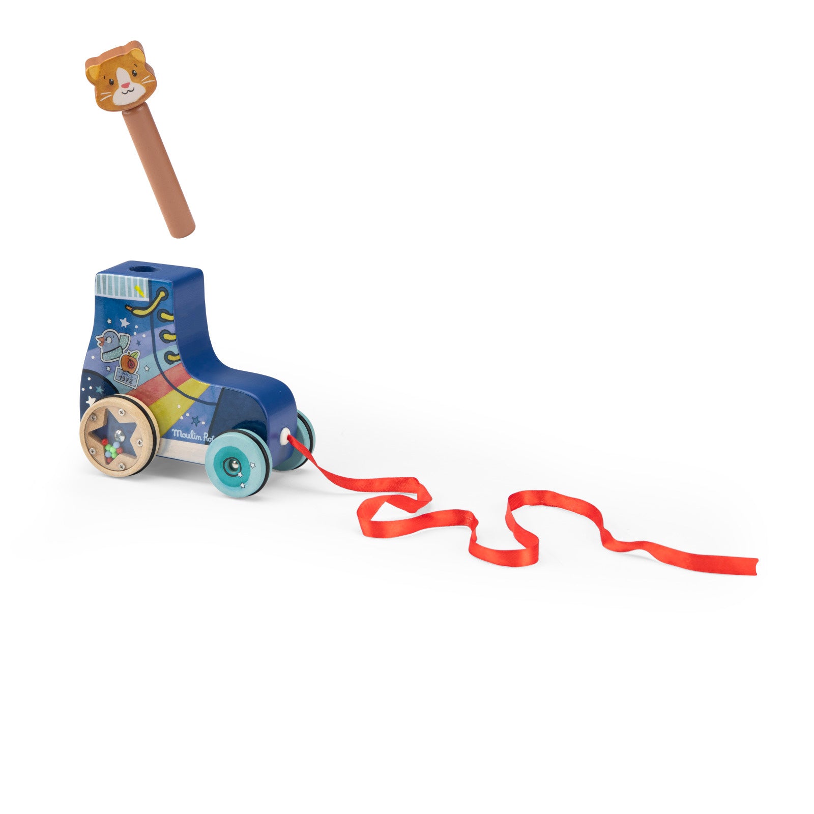 Puce & Pilou Pull-along Roller