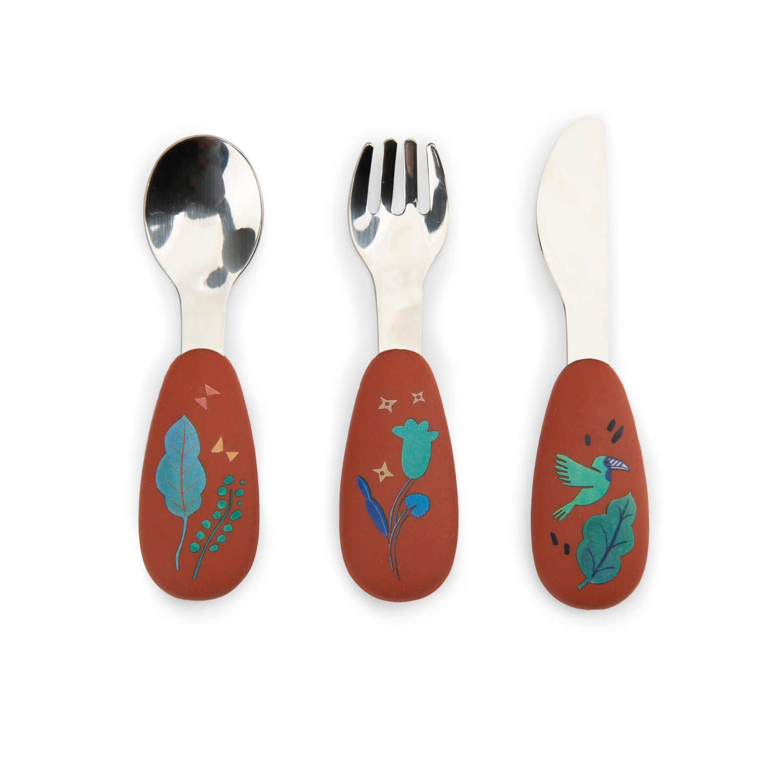 La Forêt Mawa Silicone & Stainless Steel Cutlery Set