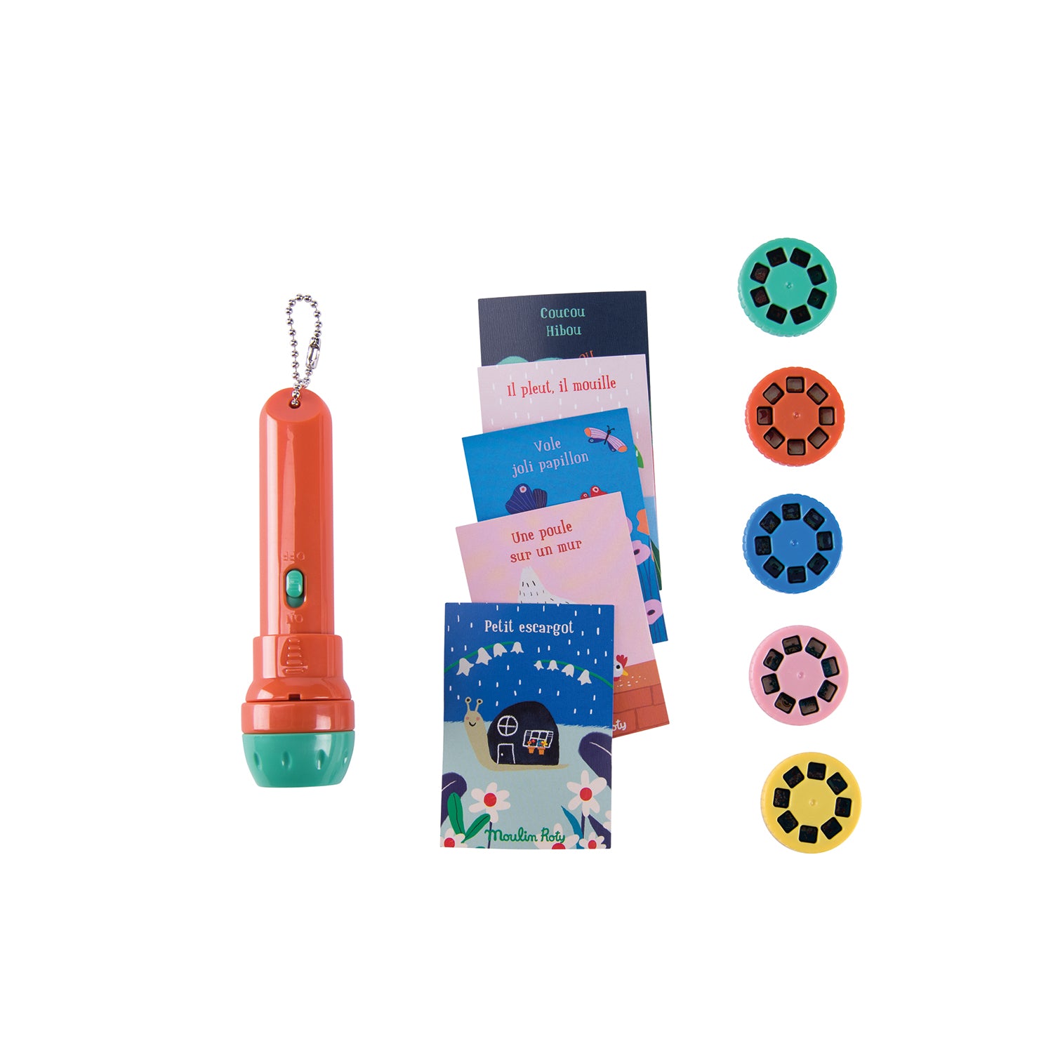 Les Histoires du Soir Storybook Torch Set - Sweet Nursery Rhymes