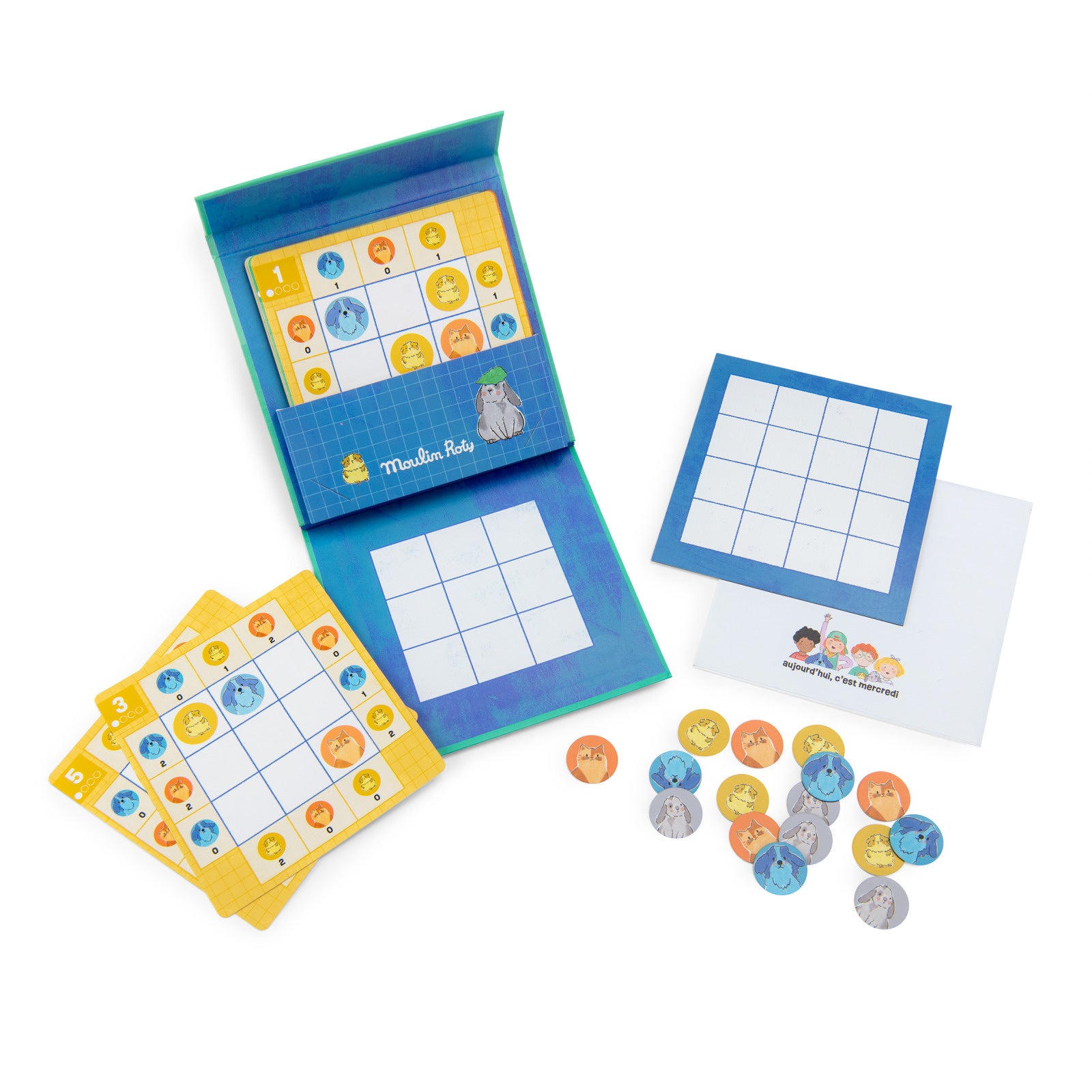 Aujourd'hui C'est Mercredi Sudokid Magnetic Game