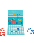 Aujourd'hui C'est Mercredi Magnetic 4-in-a-row Game