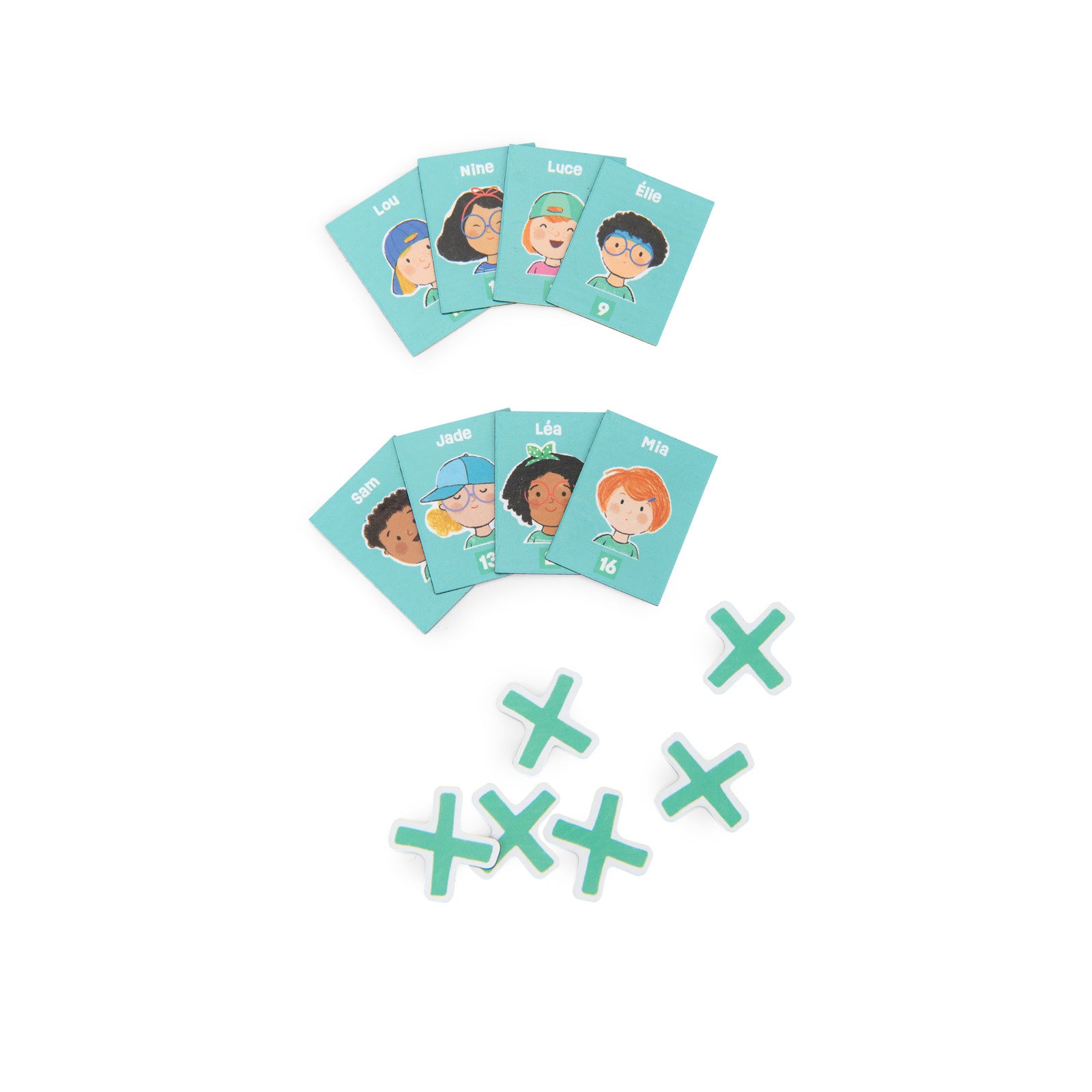 Aujourd'hui C'est Mercredi Who Are You? Magnetic Game