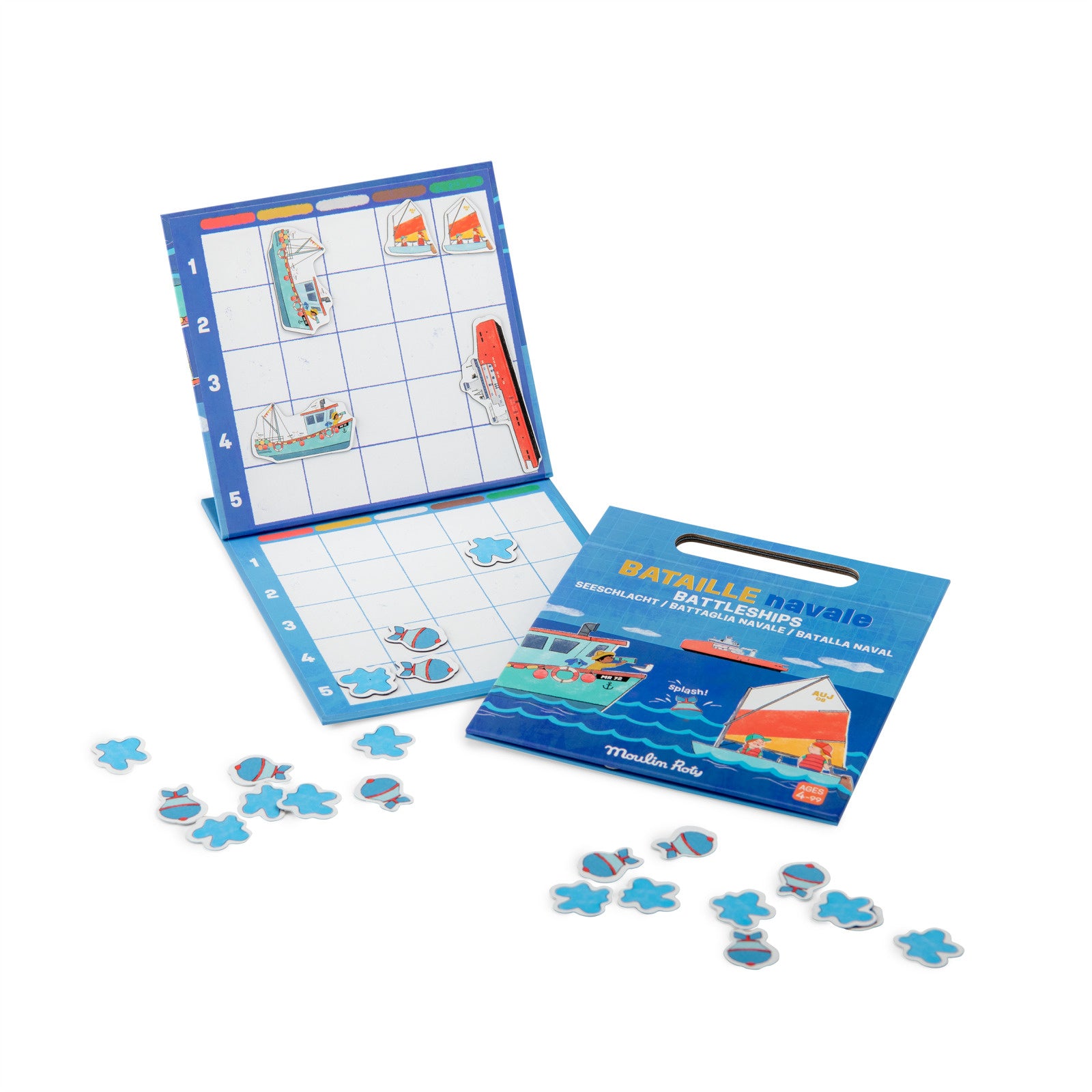 Aujourd'hui C'est Mercredi Magnetic Battleship Game
