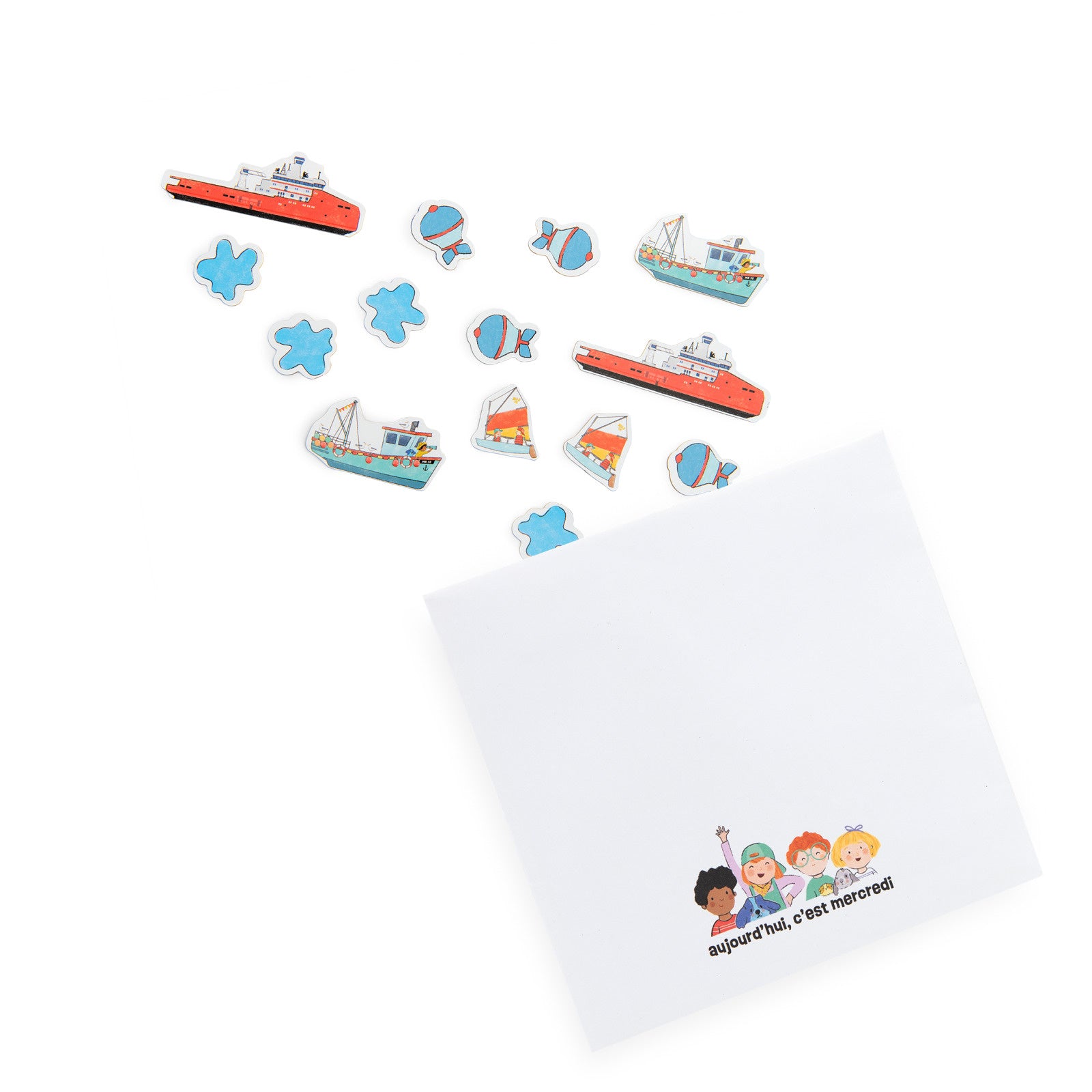 Aujourd'hui C'est Mercredi Magnetic Battleship Game