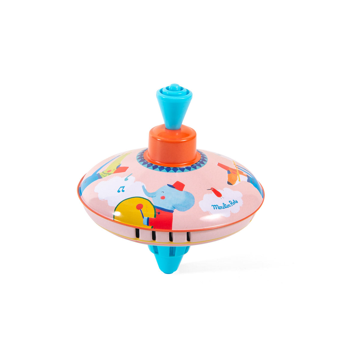 Les Jouets Métal Small Fanfare Spinning Top