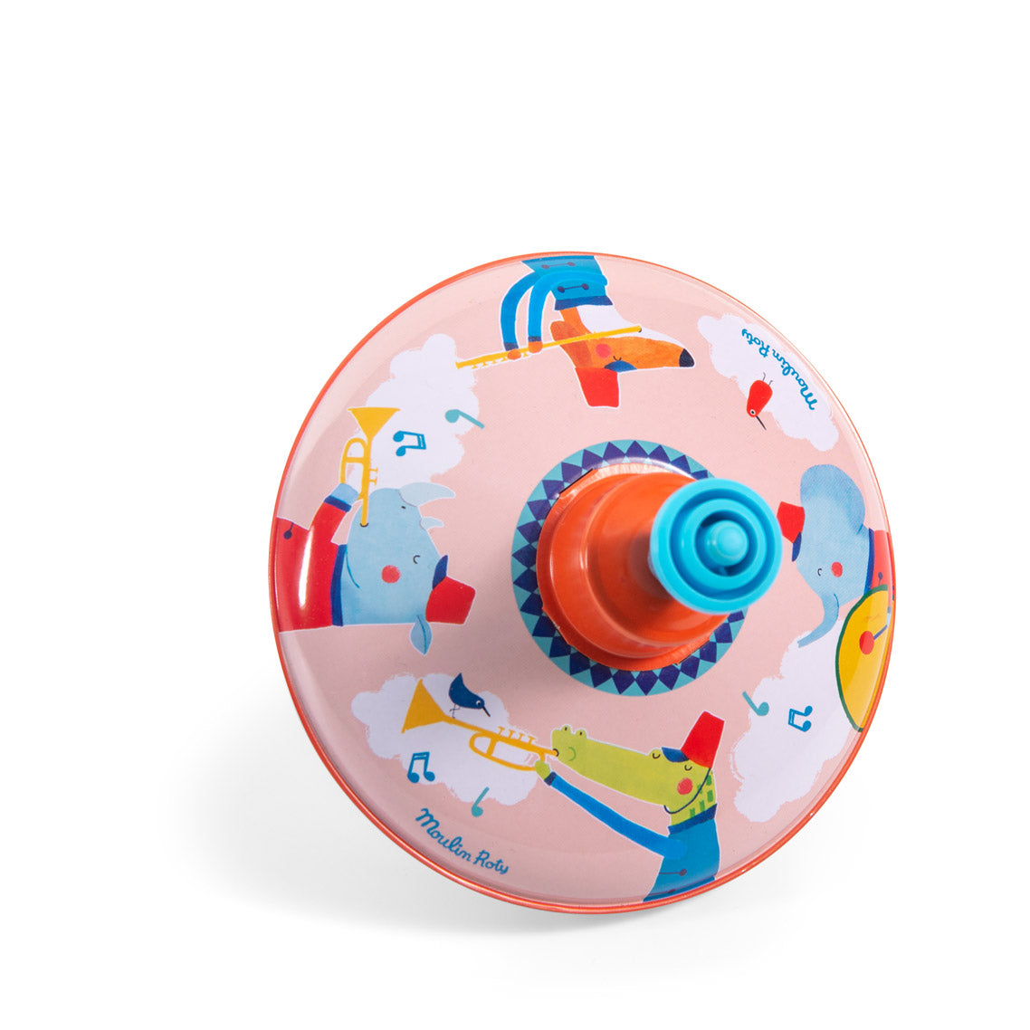 Les Jouets Métal Small Fanfare Spinning Top