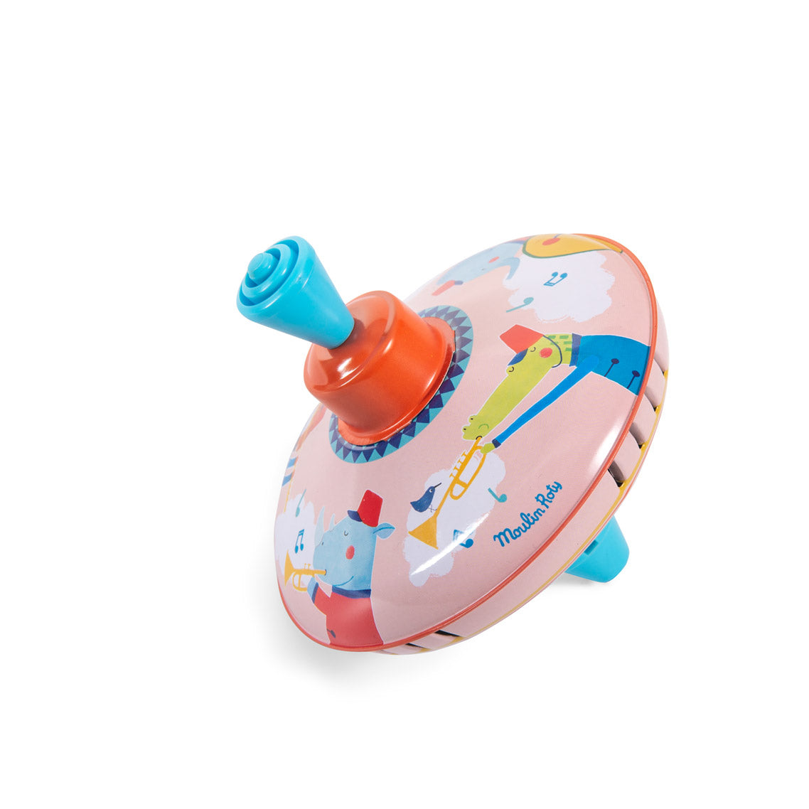 Les Jouets Métal Small Fanfare Spinning Top