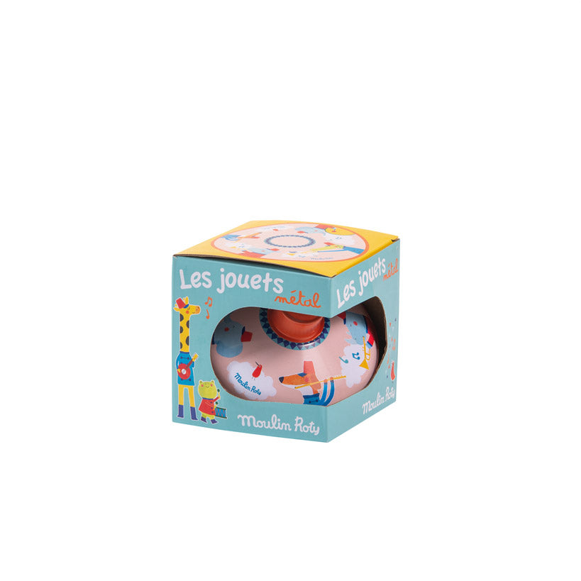 Les Jouets Métal Small Fanfare Spinning Top