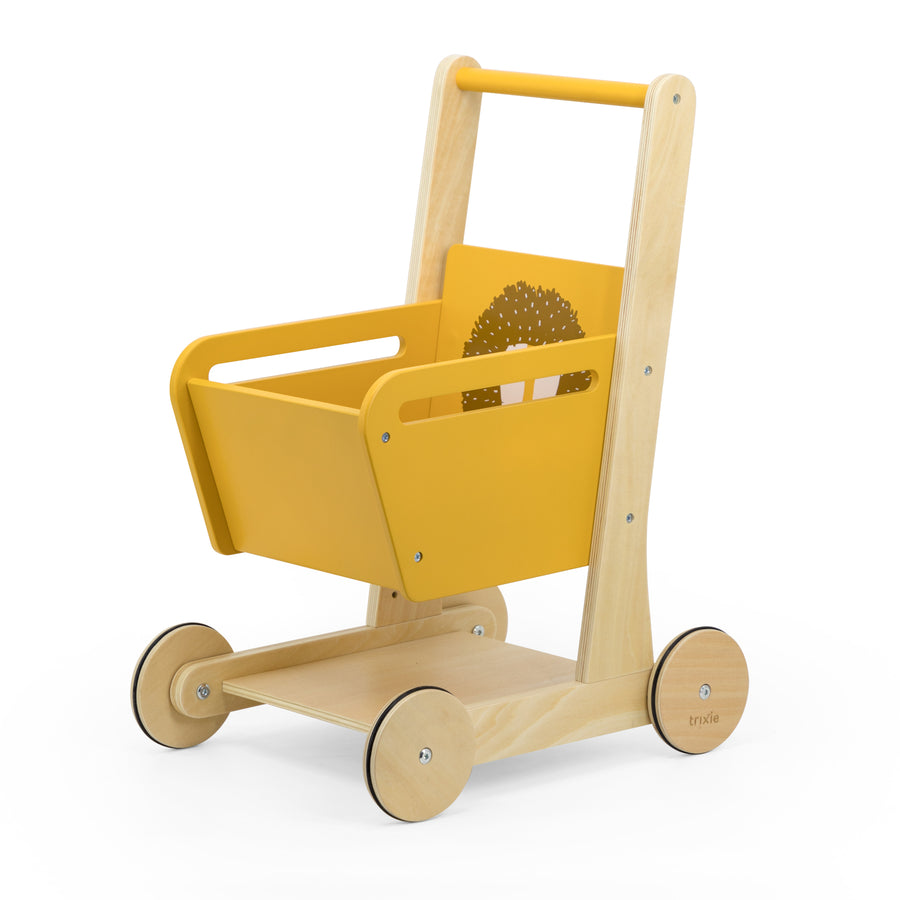 Wooden Shopping Cart - Mr. Lion