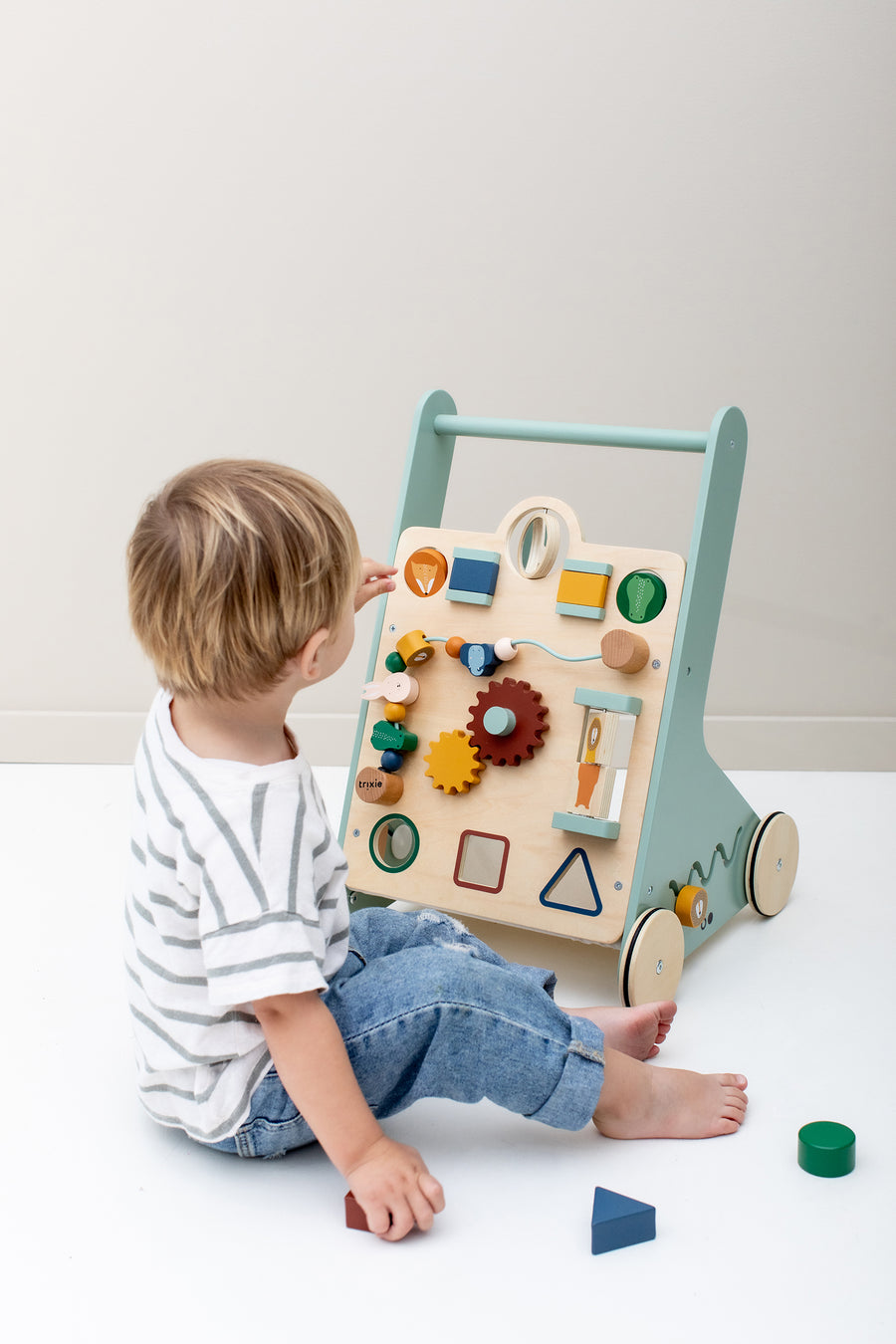 Wooden Animal Activity Walker