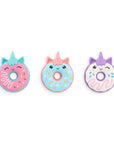 Magic Bakery Unicorn Donuts Scented Erasers - Set of 3