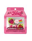 Lil' Juicy Scented Pencil Topper Eraser - Strawberry