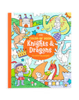 Color-in Book - Knights & Dragons