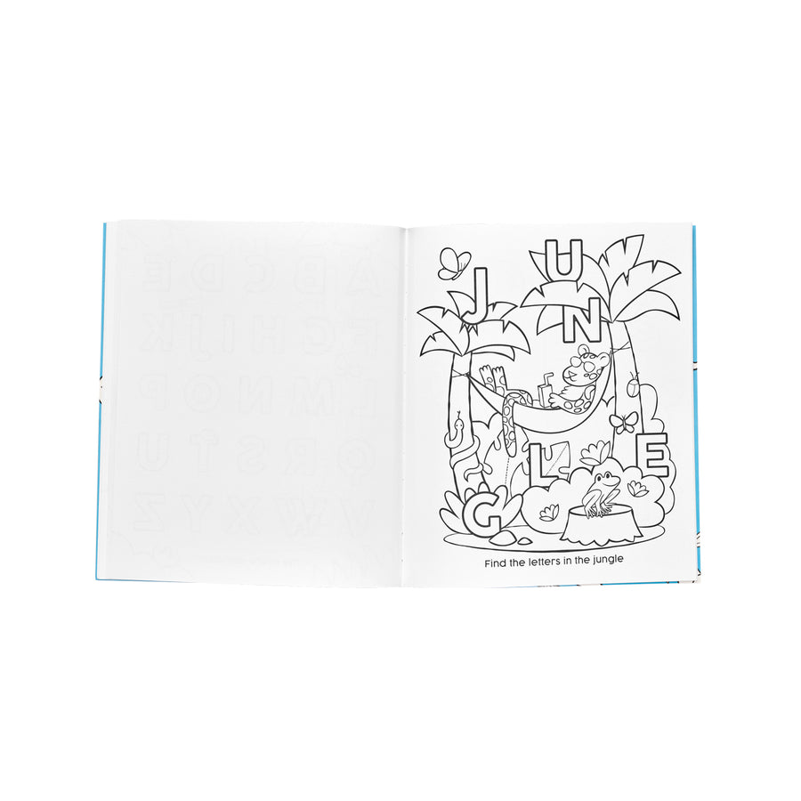 Toddler Colouring Book - ABC Amazing Animals