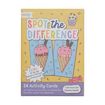 Paper Games Activity Cards - Spot the Difference