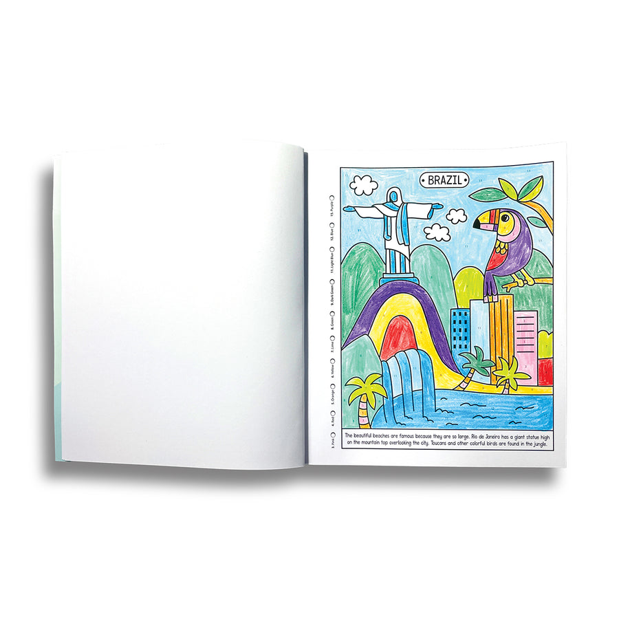 Colour By Numbers Colouring Book - Wonderful World