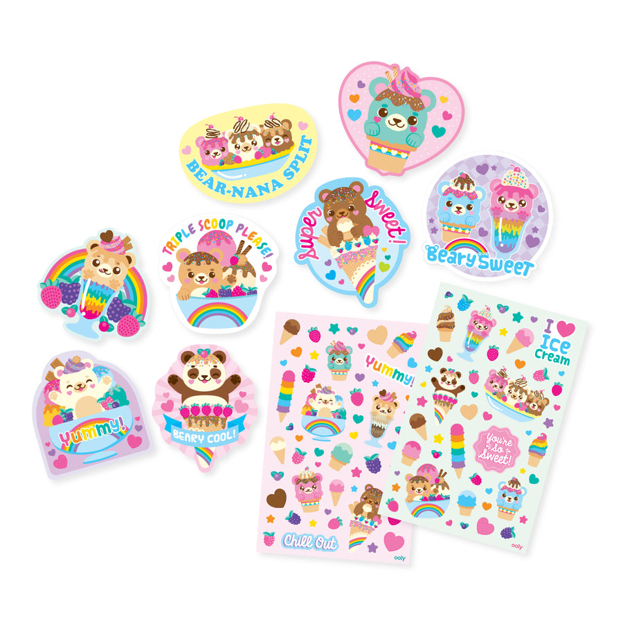 Scented Scratch Stickers - Beary Sweet