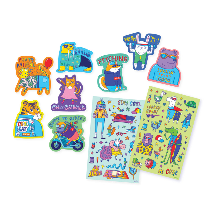 Scented Scratch Stickers - Dressed to Impress