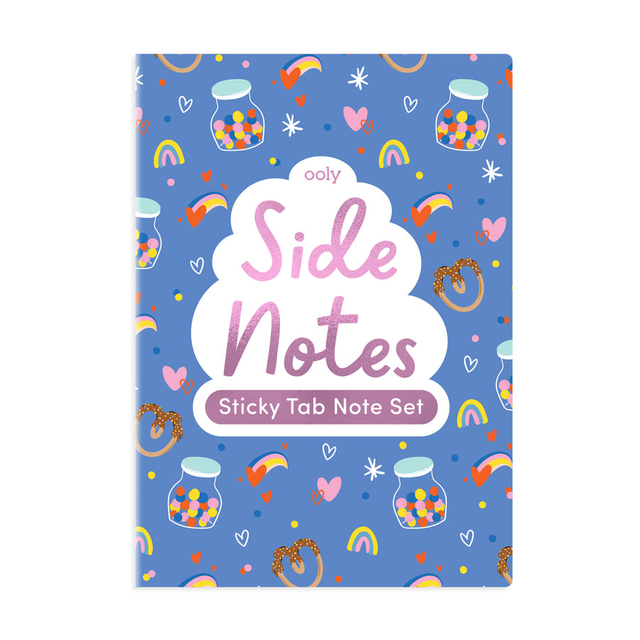 Side Notes Sticky Tab Note Pad