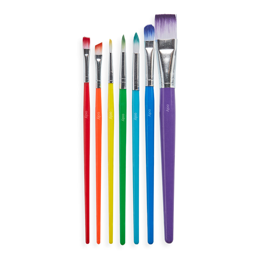 Lil' Paint Brushes Set - Set of 7