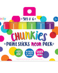 Chunkies Paint Sticks - Neon Set of 6