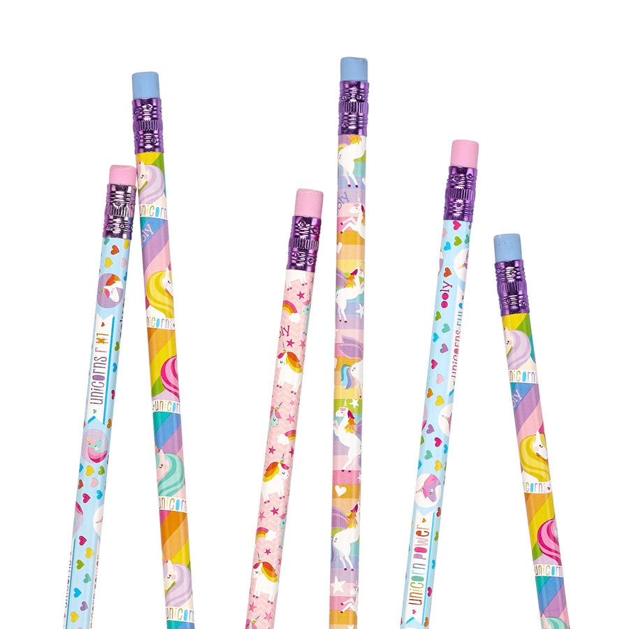 Graphite Pencils: Unique Unicorns - Set of 12