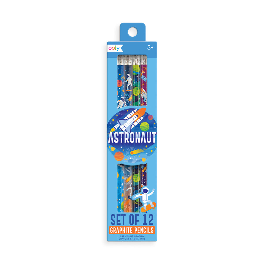 Graphite Pencils: Astronaut - Set of 12