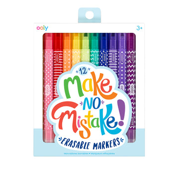 Make No Mistake Erasable Markers - Set of 12