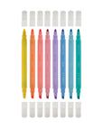 Pastel Liners Double Ended Markers - Set of 8