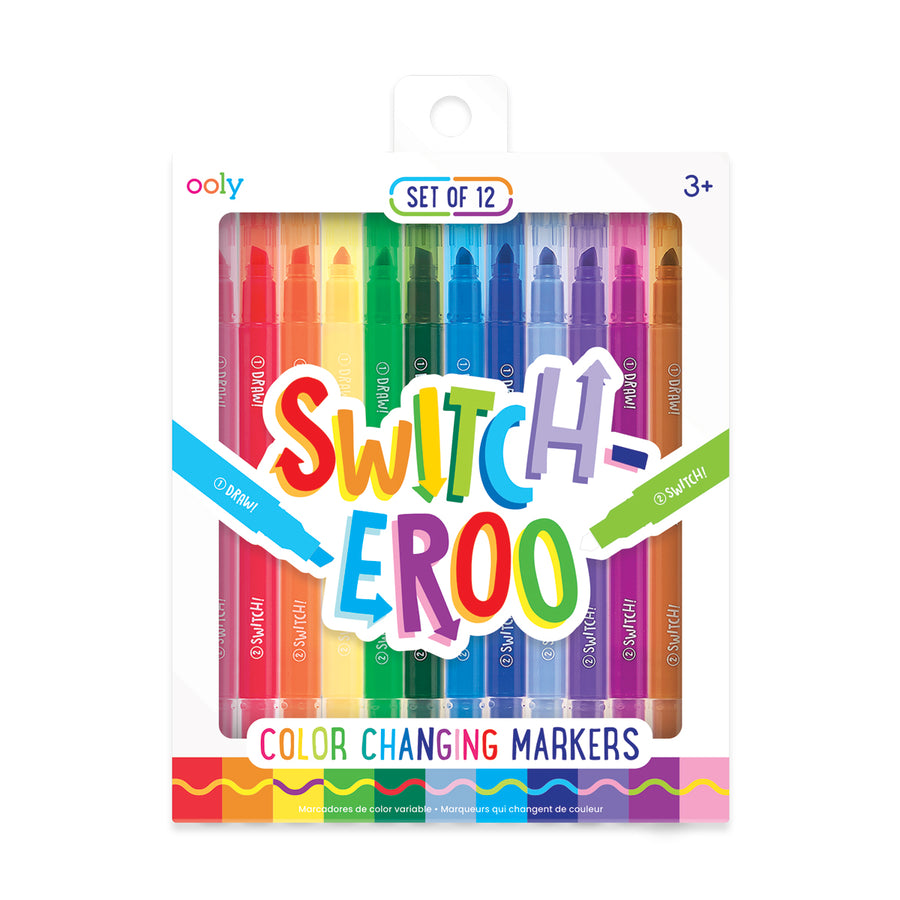 Switcheroo Color Changing Markers - Set of 12