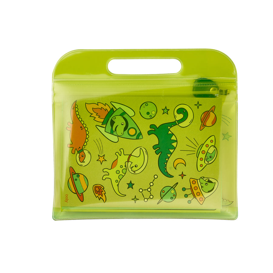 Mini Traveler Colouring & Activity Kit - Dinosaurs in Space