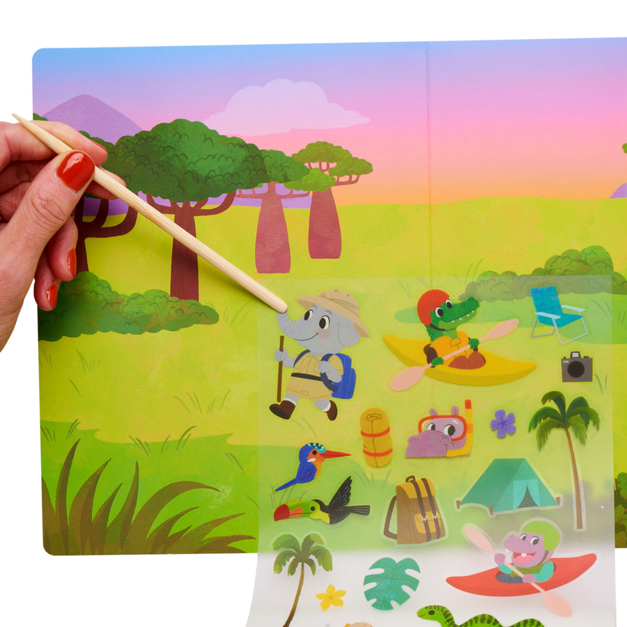 Set The Scene Transfer Stickers Magic - Jungle Journey