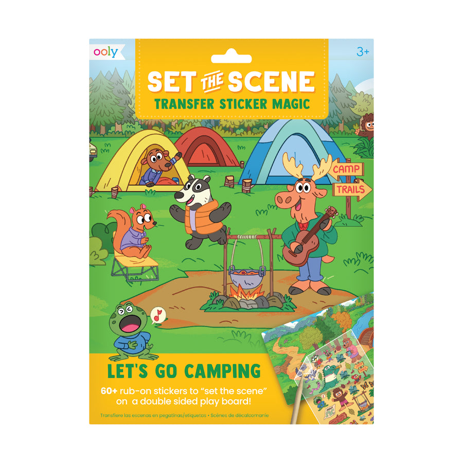 Set The Scene Transfer Stickers Magic - Let's Go Camping