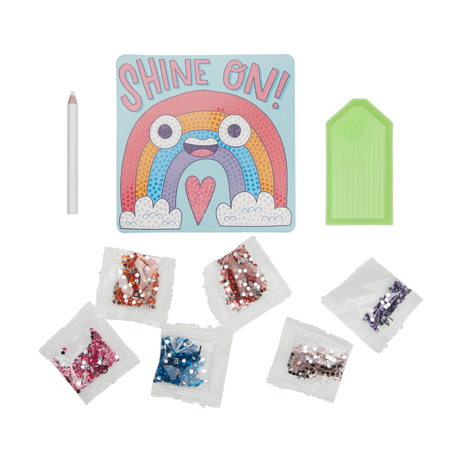 Razzle Dazzle DIY Mini Gem Art Kit - Rad Rainbow