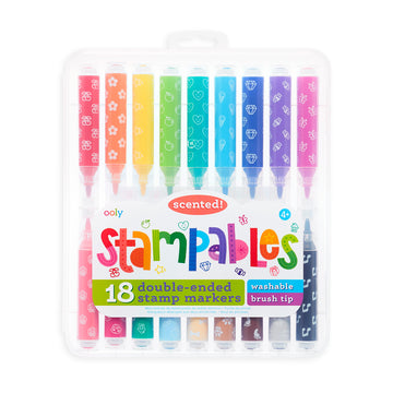 Stampables Scented Double Ended Stamp Markers - Set of 18