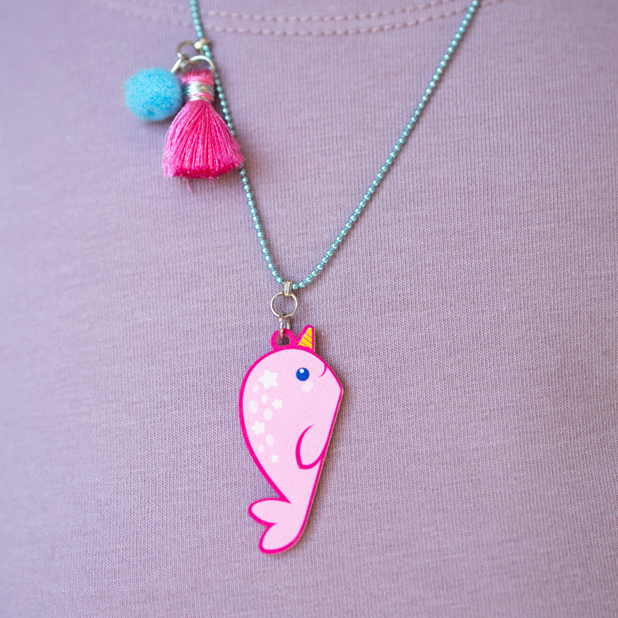 Kourtney Necklace - Narwhal BFF